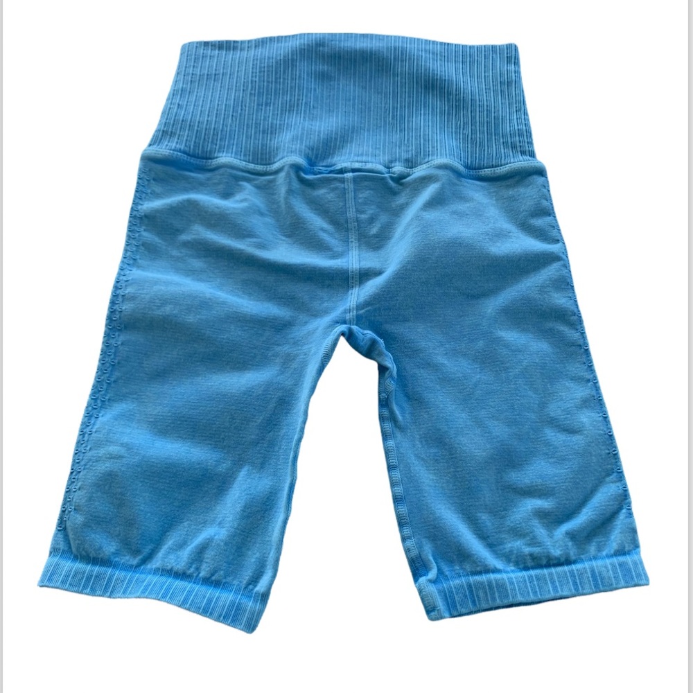 NEW Free People Good Karma Bike Shorts in Blue, size XS/S